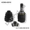 Шрус внутренний задний Toyota Auris (06-12), Blade (06-...), Corolla Rumion (07-...), Rav4 (05-13) (42360-42010 / DE42362010)